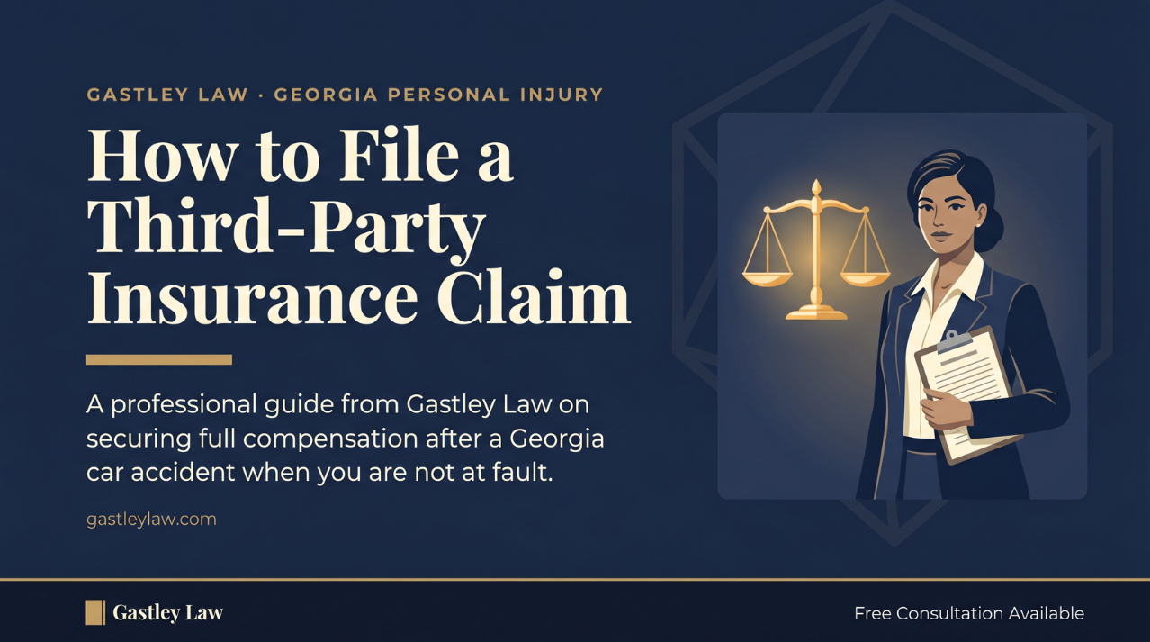 Steps for filing a third party insurance claim diminished value georgia