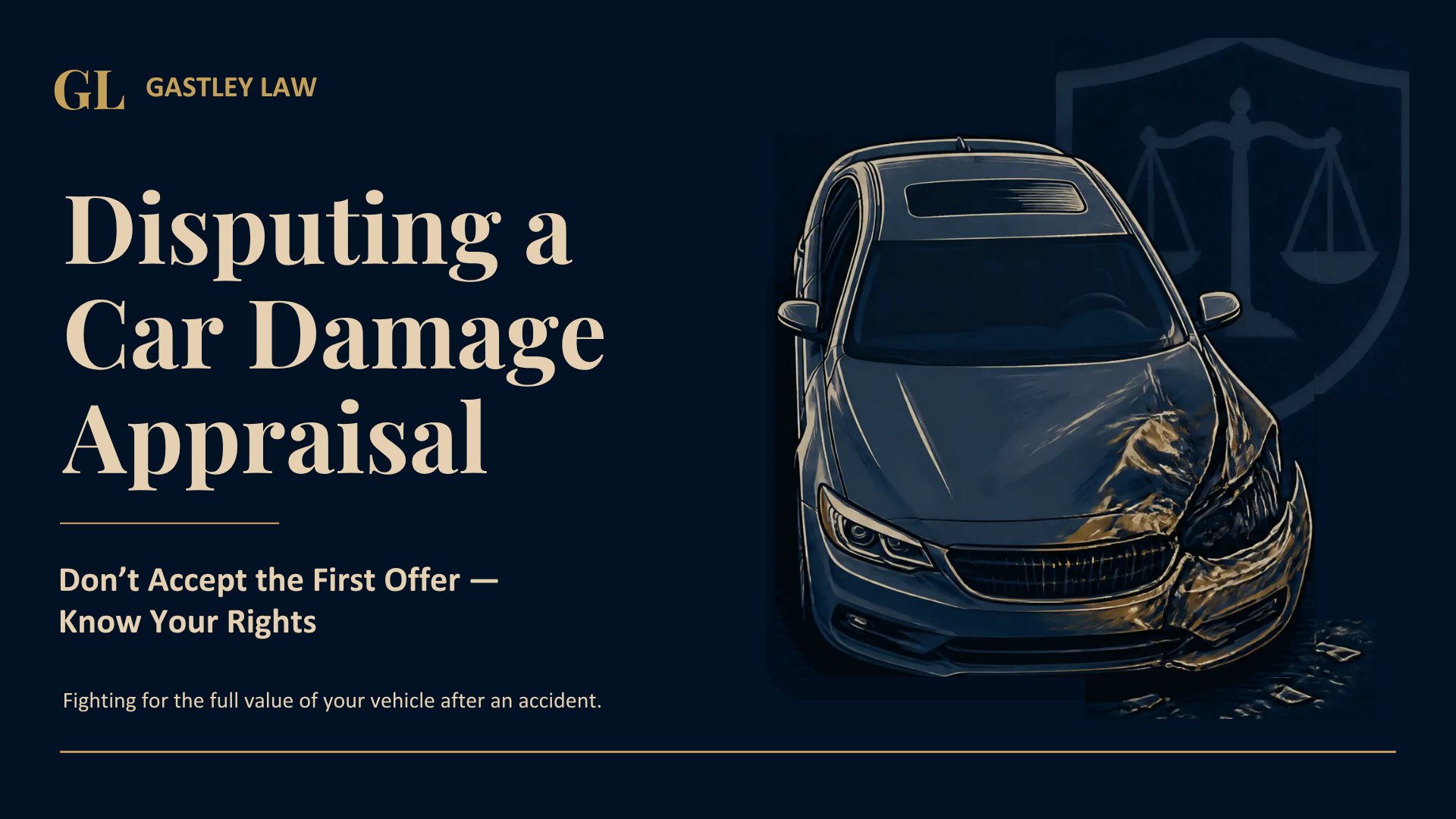 Car damage appraisal disupte insurance claim georgia