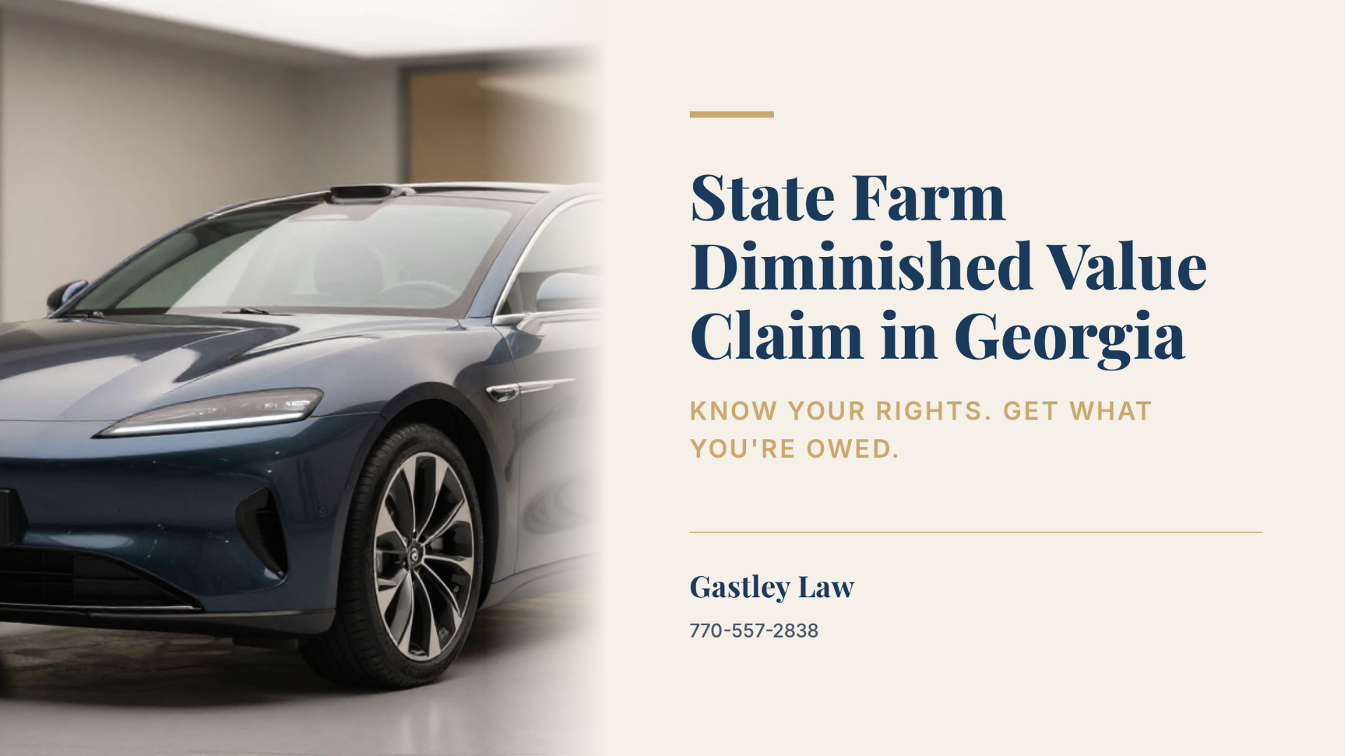 State farm diminished value claim georgia