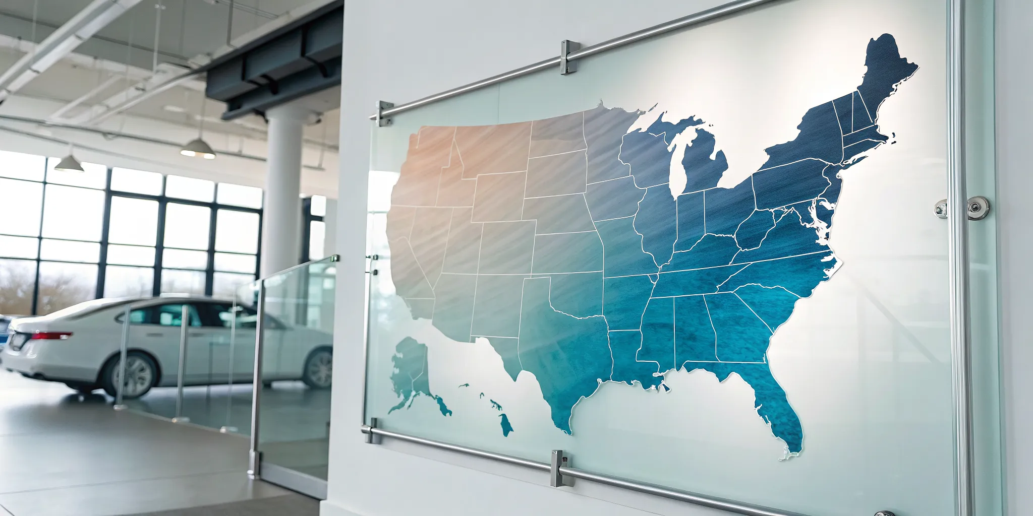 Map of the United States showing the total loss threshold by state.