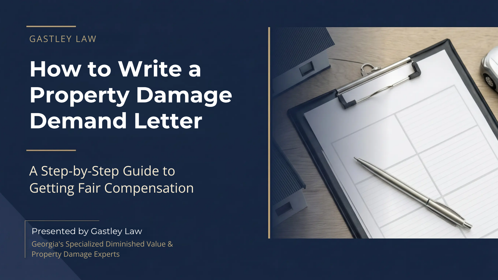 property damage claims demand letter resolution marietta