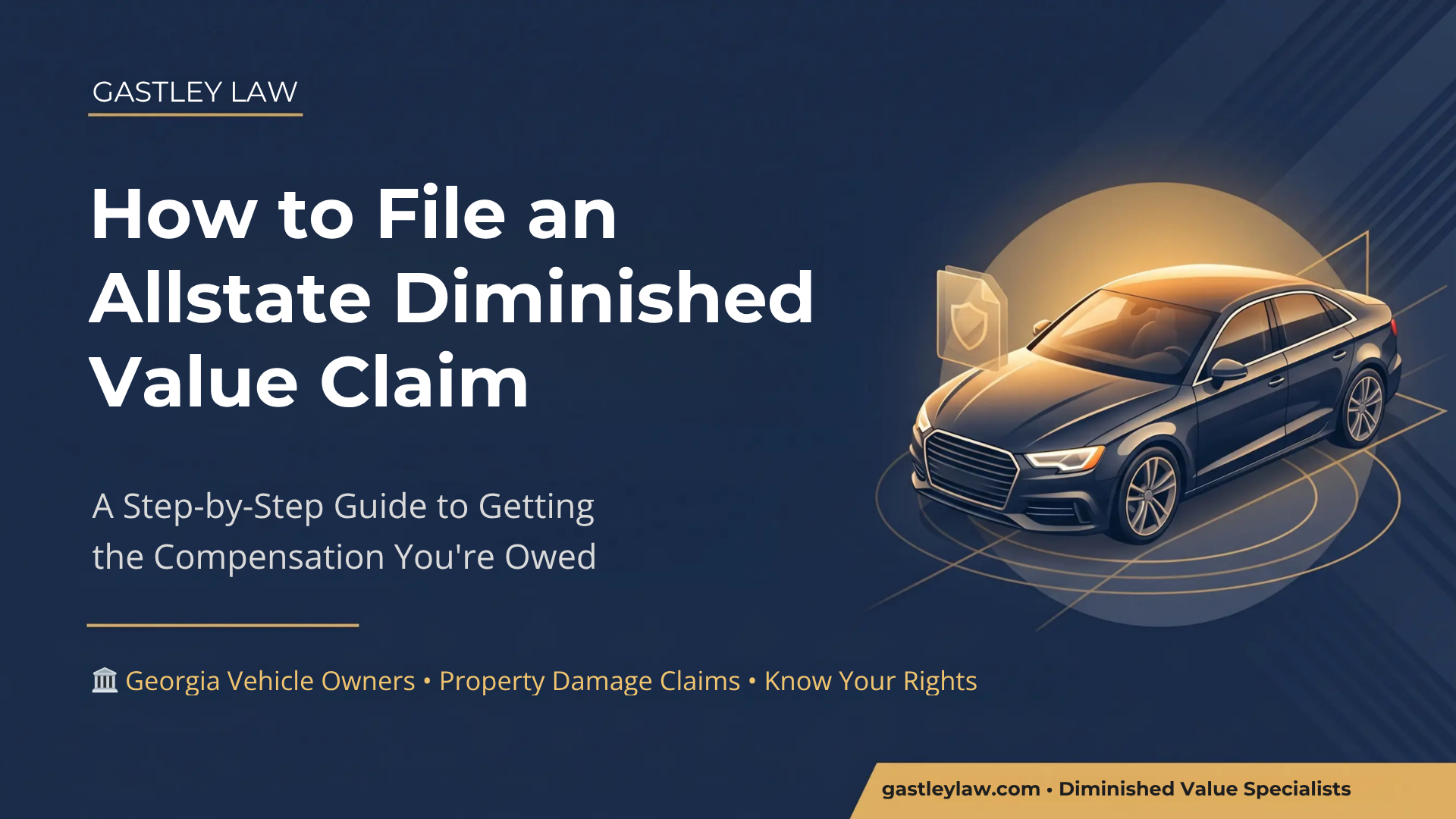 How to file an allstate diminished value claim in Georgia