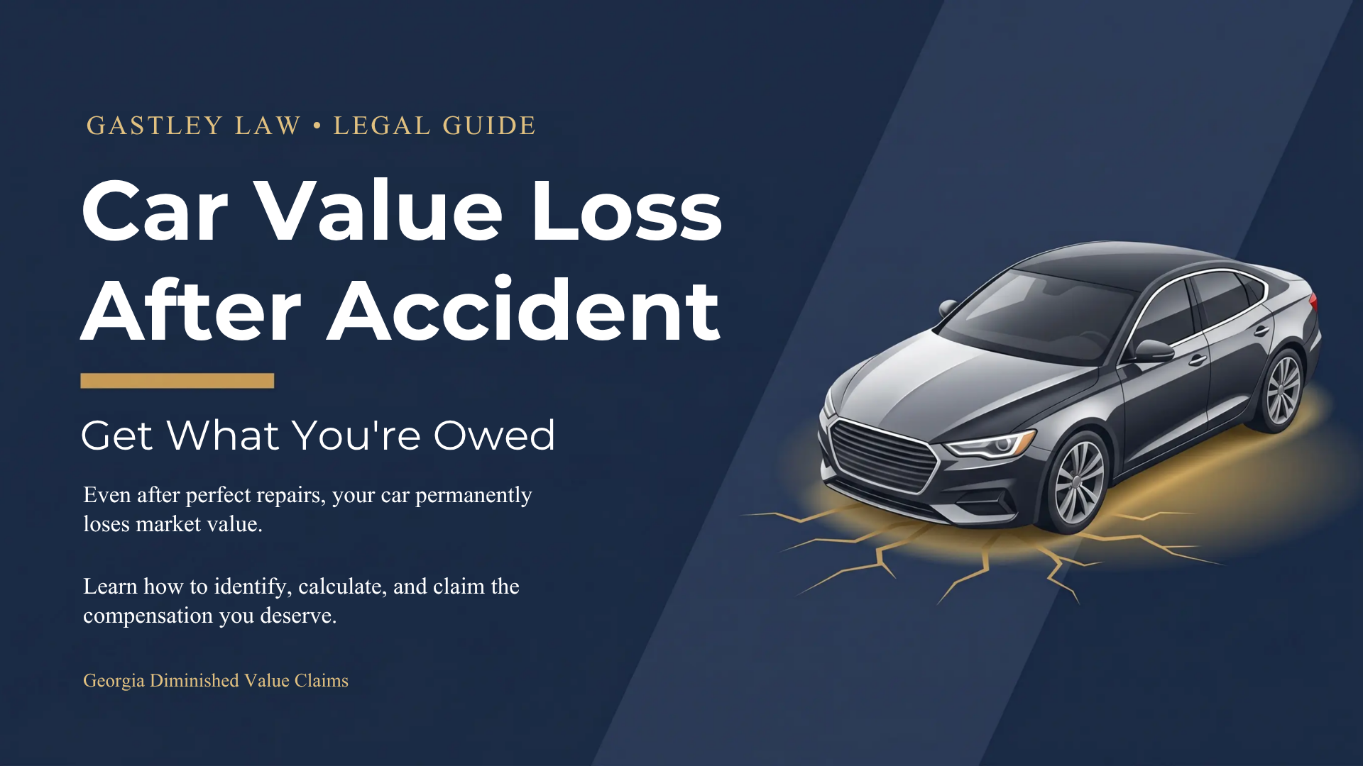 Car value after accident diiminished value in Georgia
