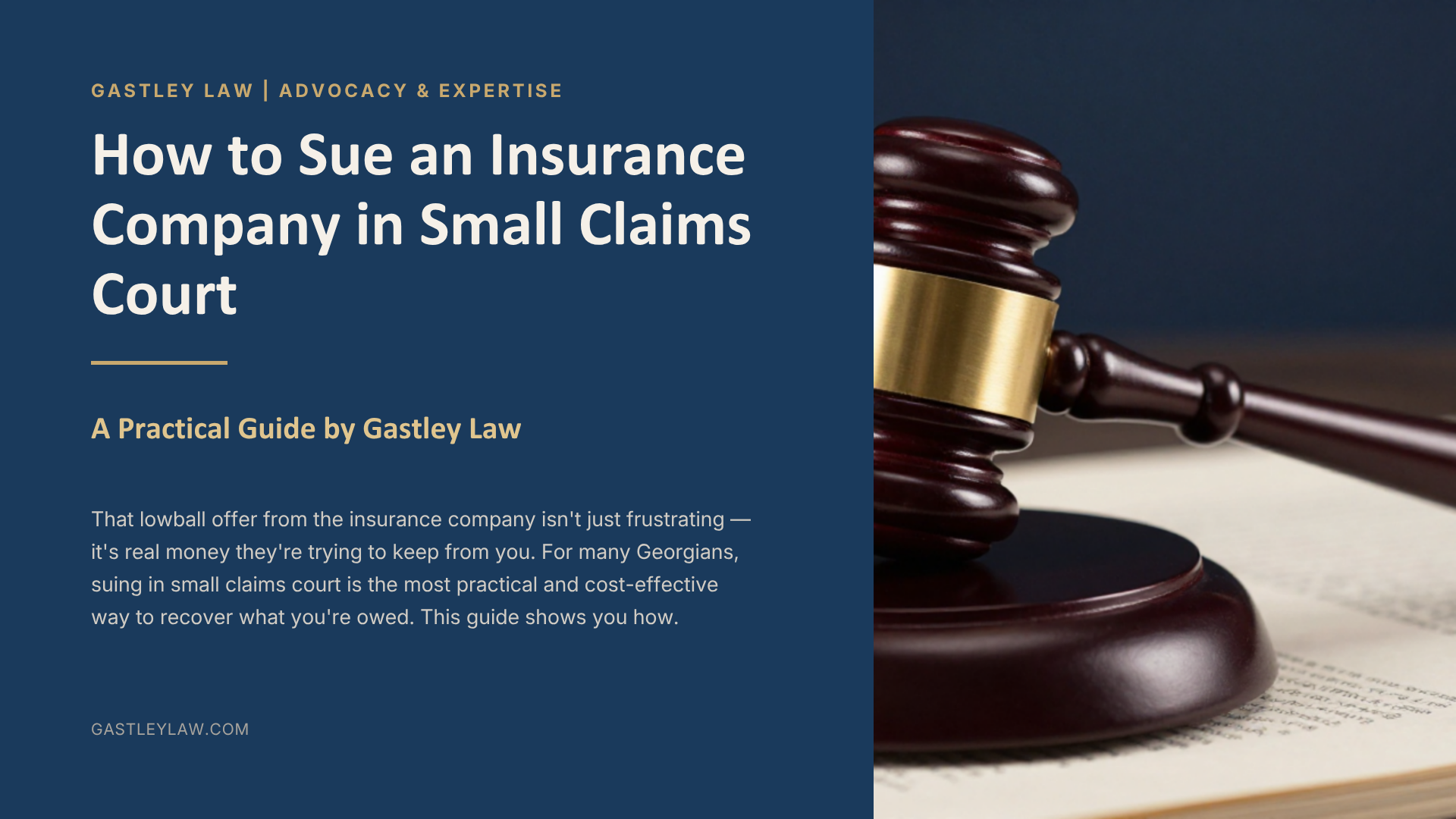 Sue for diminished value of car small claims court insurance claim georgia