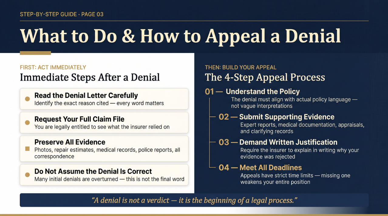 Dispute insurance claim denial diminished value georgia