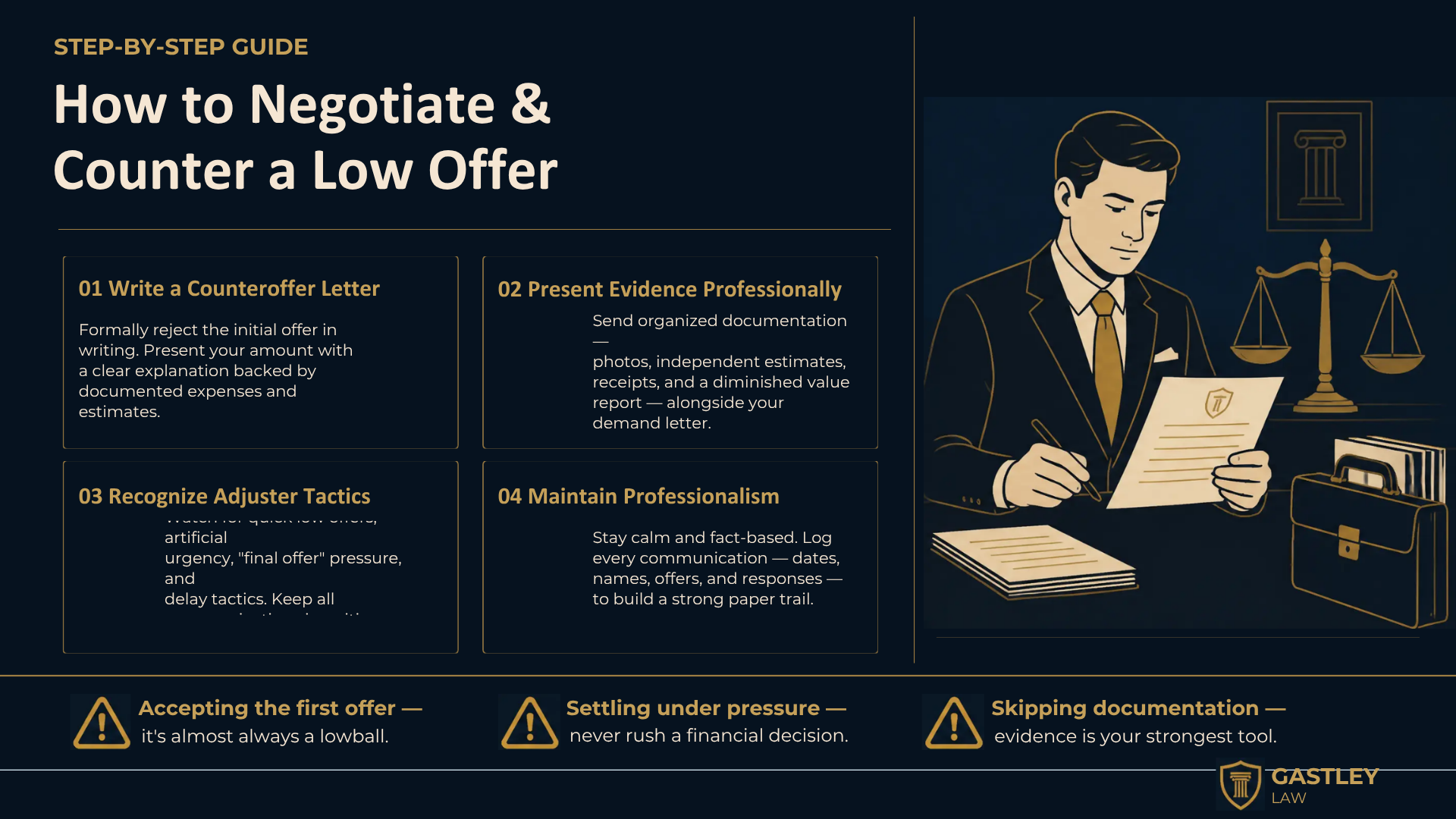 How to counter an insurance lowball offer georgia