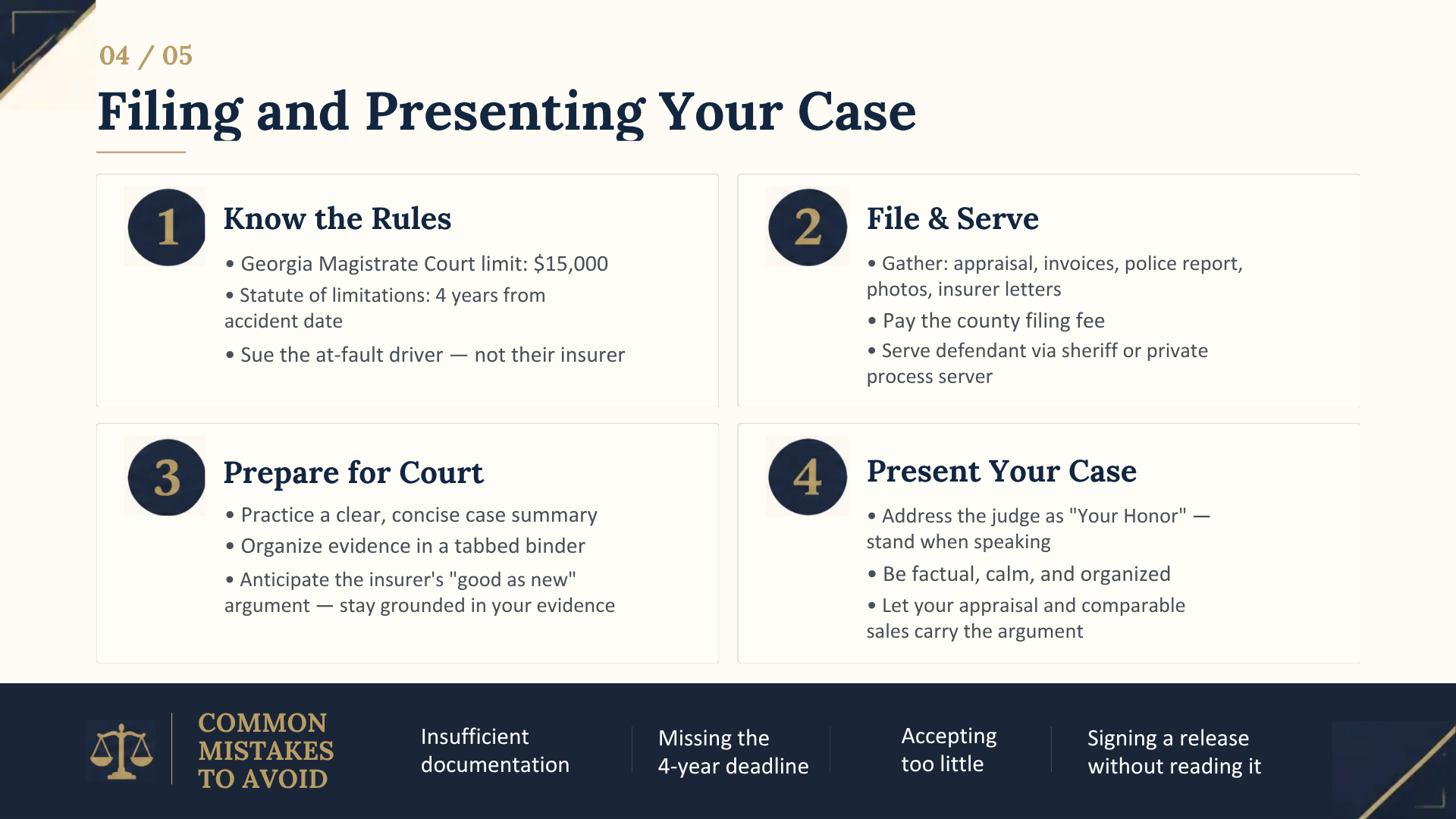 Car diminished value lawsuit georgia