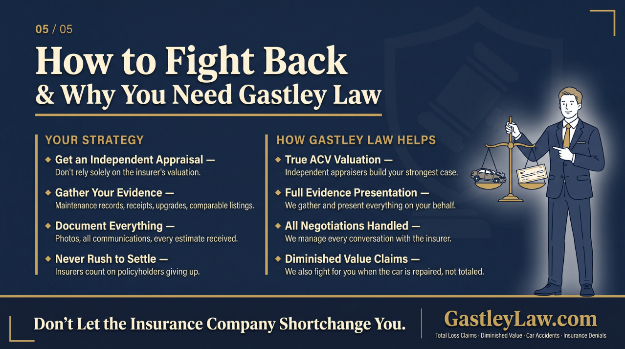 How to fight back and when to call total loss attorney georgia gastley law